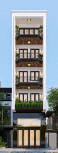 Nhà phố 5 tầng tại Quy Nhơn