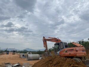 Hệ thống thoát nước đường N (Khu Becamex Bình Định)